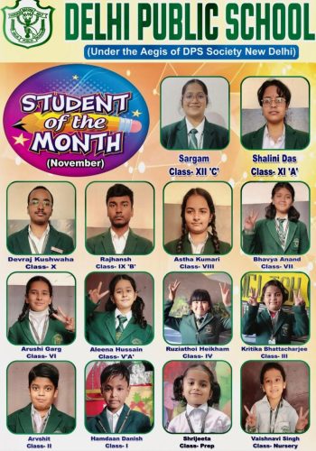 By celebrating "Student of the Month," school creates an environment that values effort, growth, and achievement, benefiting both individual students and the entire community.